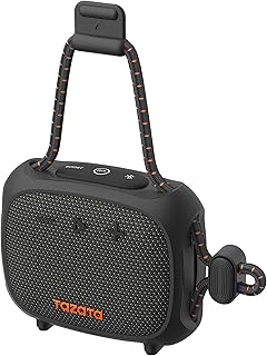 TAZATA Robuster Outdoor-Lautsprecher, IPX7 wasserdicht, schwimmender Bluetooth-Lautsprecher mit 1…