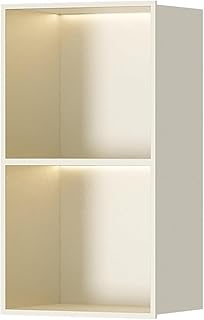 Duschnischen-Einbauschrank mit LED-Beleuchtung für Badezimmer Aufbewahrung