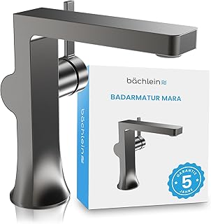 Bächlein Badarmatur Mara in modernem Design, Einhebelmischer mit langlebiger Keramikkartusche un…
