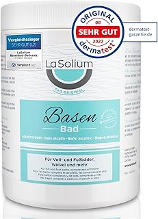 Basenbad, Basisches Badesalz zur Entsäuerung, DERMATEST SEHR GUT, 650g