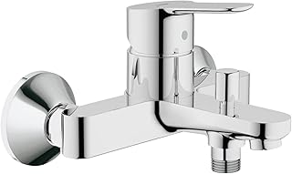 GROHE BauEdge, Badewannenarmatur (Duscharmatur für die Badewanne, Mischbatterie mit automatische…