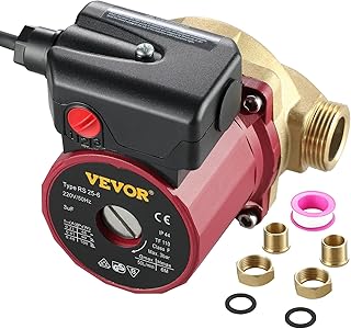 SucceBuy Hochdruck Wasserpumpe 50 L/min, Druckerhöhungspumpe 220 V, Wasserpumpe Hochdruckmembran…