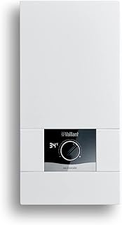 Vaillant elektronischer Durchlauferhitzer, VED E 24/8, druckfest, 24kW, 400V, gradgenaue Auslauft…