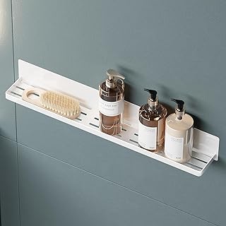 Mai & Mai Duschablage ohne Bohren, Duschregal magnetisch, selbstklebende Badezimmerablage zur Wan…