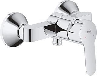 GROHE BauEdge, Duscharmatur Aufputz (Mischbatterie für die Dusche, eigensicher gegen Rückfließ…