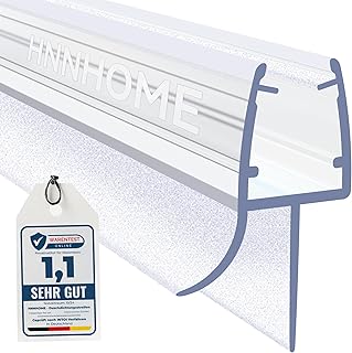 HNNHOME Duschdichtung – Universelle Duschtürdichtung/Ersatzdichtung für 5–8 mm Glastüren, …