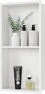 Neodrain Wandnische Dusche Edelstahl Duschnische mit Regal Doppelnische Lagerung für Badezimmer …