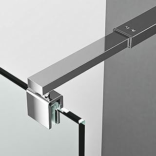 Stabilisator Haltestange Verstellbar 73-123cm Vierkantrohr Stabilisierungsstange für Duschen Dus…