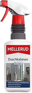 MELLERUD Duschkabinen Reiniger | 1 x 0,5 l | Wirksames Spray gegen Kalk- & Seifenreste in der Dus…