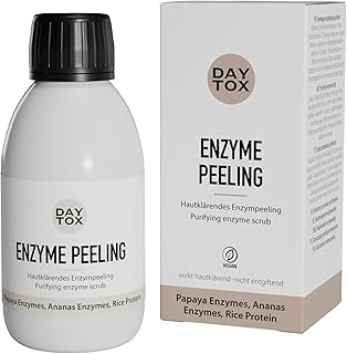 DAYTOX Enzympeeling Pulver für das Gesicht 35g – Vegan, Ohne Silikone, Made in Germany, DAYTOX -…