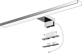 LED Spiegelleuchte Badezimmer 10W 820LM 40cm Neutralweiß 4000K,3in1 Montage 230V Wandleuchte Spi…