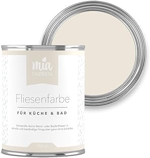 Fliesenfarbe ohne Schleifen – Fliesenlack für Wand & Boden – Bad & Küche – hochdeckend, m…