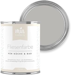 Fliesenfarbe ohne Schleifen – Fliesenlack für Wand & Boden – Bad & Küche – hochdeckend, m…