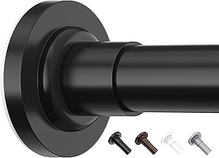 Yeabett Gardinenstange Ohne Bohren, 48-119.4cm Duschvorhangstange Teleskopstange Klemmstange für…