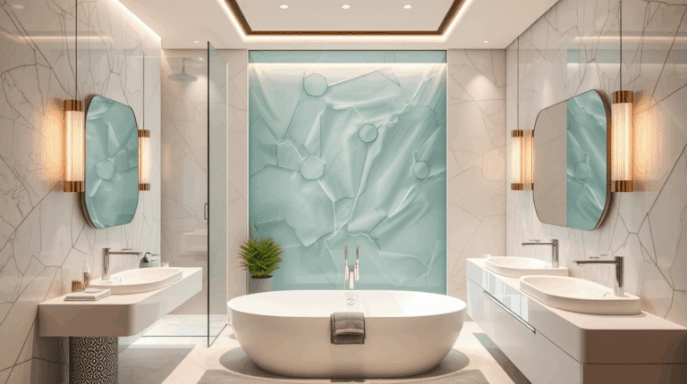 Transparenter Luxus im Badezimmer